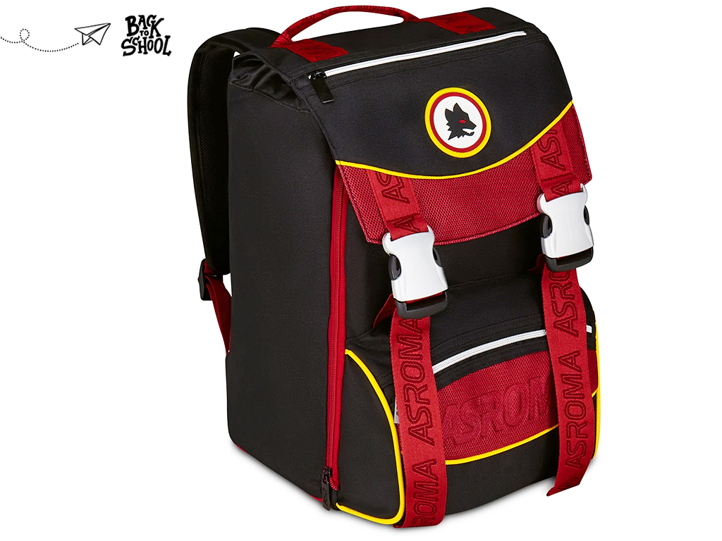 ROMA ZAINO SDOPPIABILE BIG, ROSSO | Ellepiu