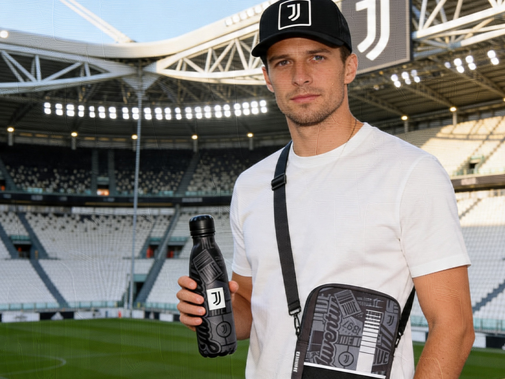 JUVE BORRACCIA TERMICA NERA, 500 ML | Ellepiu