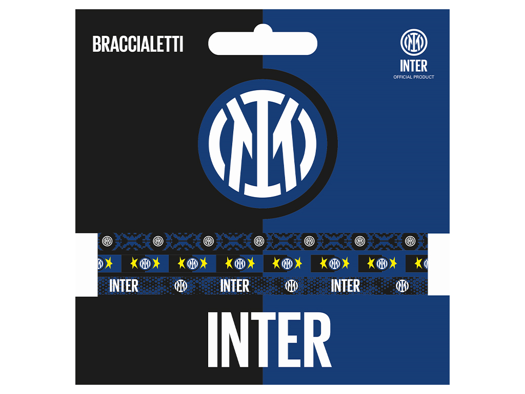 INTER TRIS BRACCIALETTI, SILICONE | Ellepiu