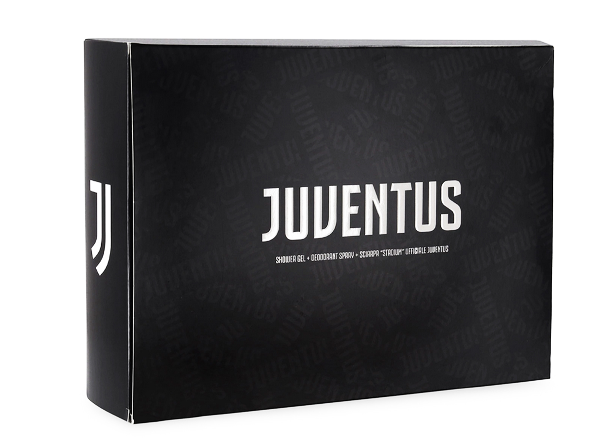 JUVE GIFT SET: SHOWER+DEO+SCIARPA | Ellepiu