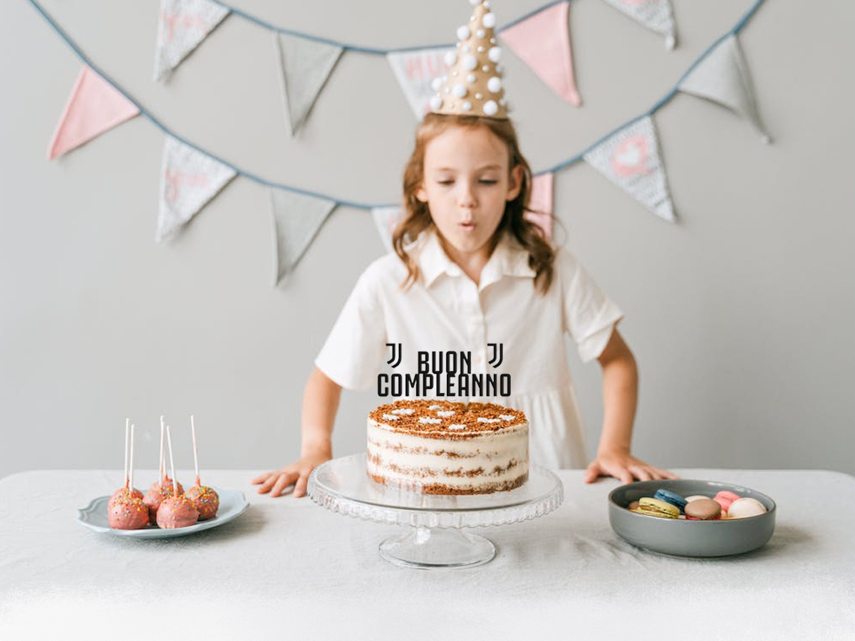 JUVE CAKE TOPPER PER TORTA | Ellepiu