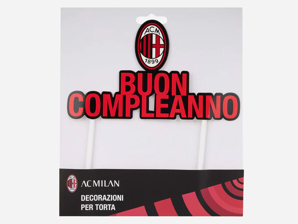 MILAN CAKE TOPPER PER TORTA | Ellepiu