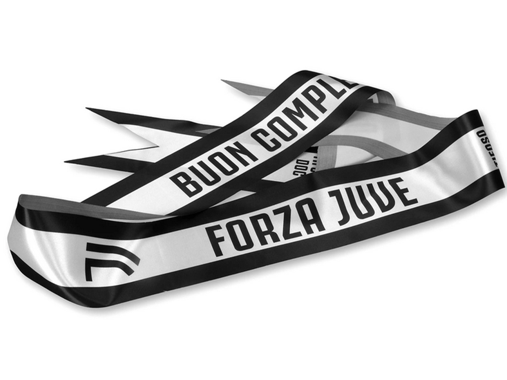 JUVE FASCIA BUON COMPLEANNO | Ellepiu