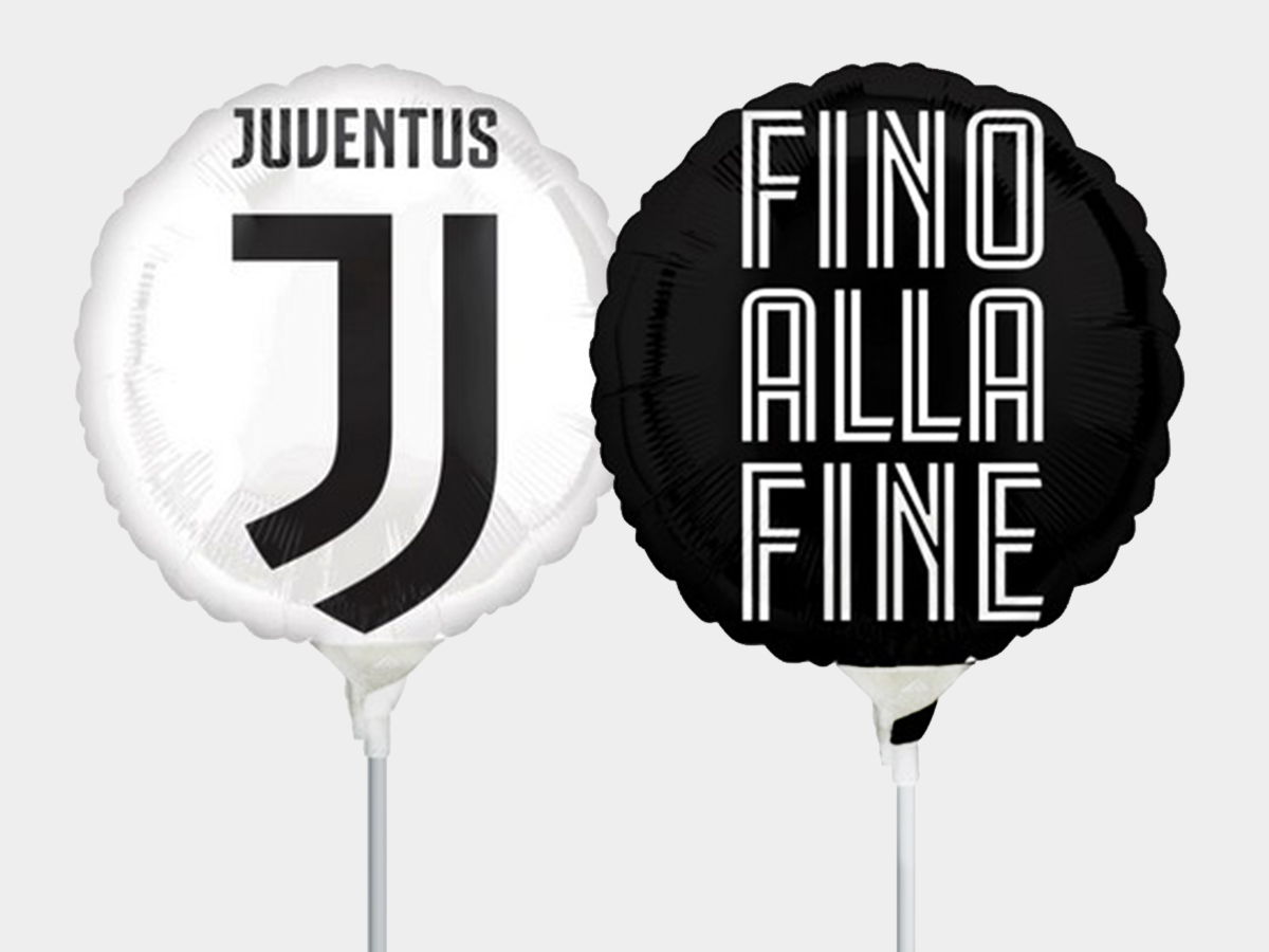 JUVE PALLONE FOIL, 9" | Ellepiu
