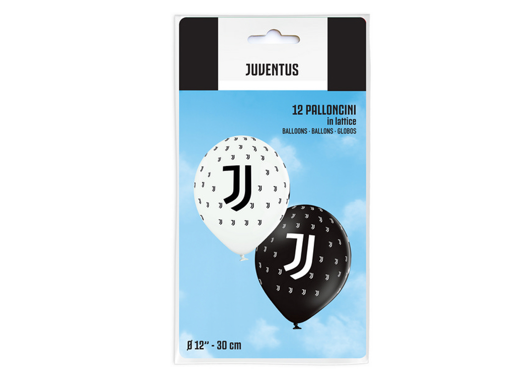 JUVE CONF. 12 PALLONI LATTICE | Ellepiu