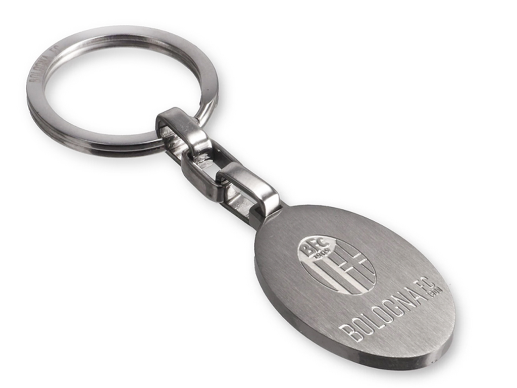 BOLOGNA PORTACHIAVI ACCIAIO, DOUBLE | Ellepiu