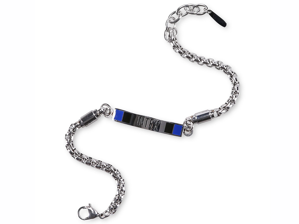 INTER BRACCIALE ACCIAIO, PLACCA | Ellepiu