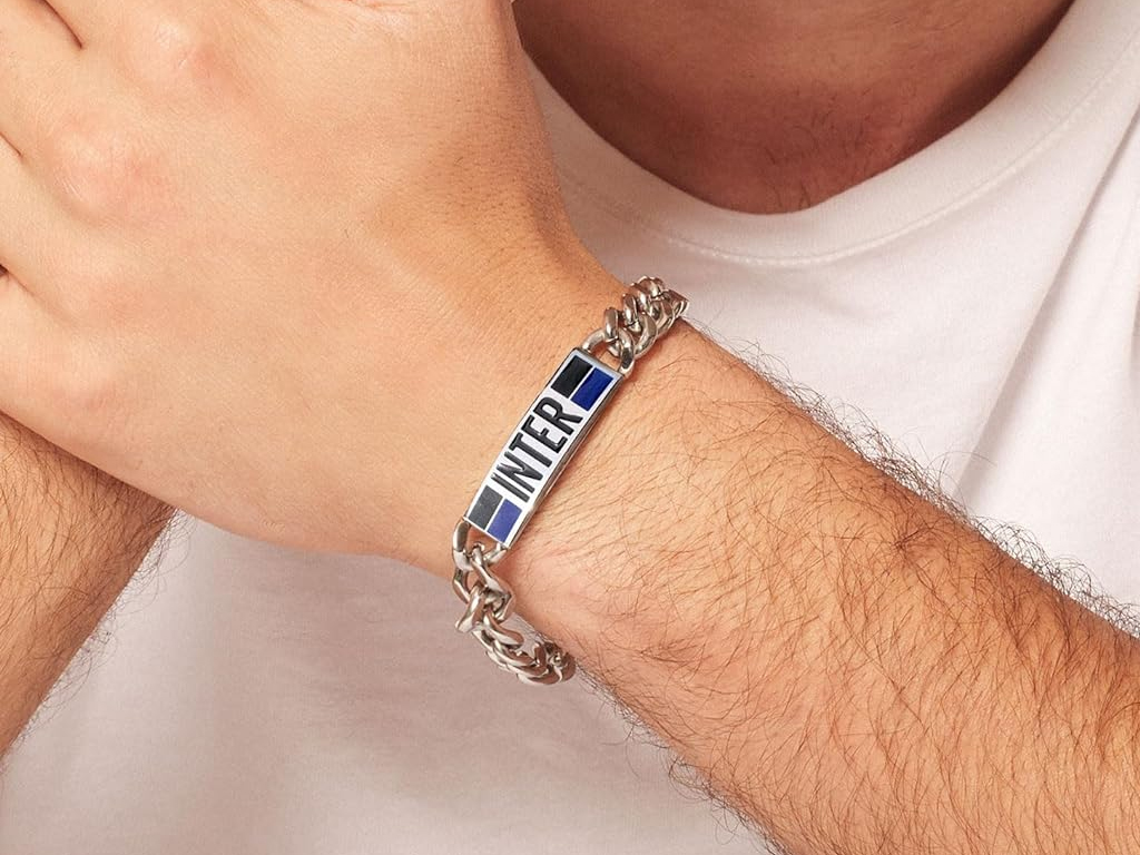 INTER BRACCIALE CATENA,ACCIAIO | Ellepiu