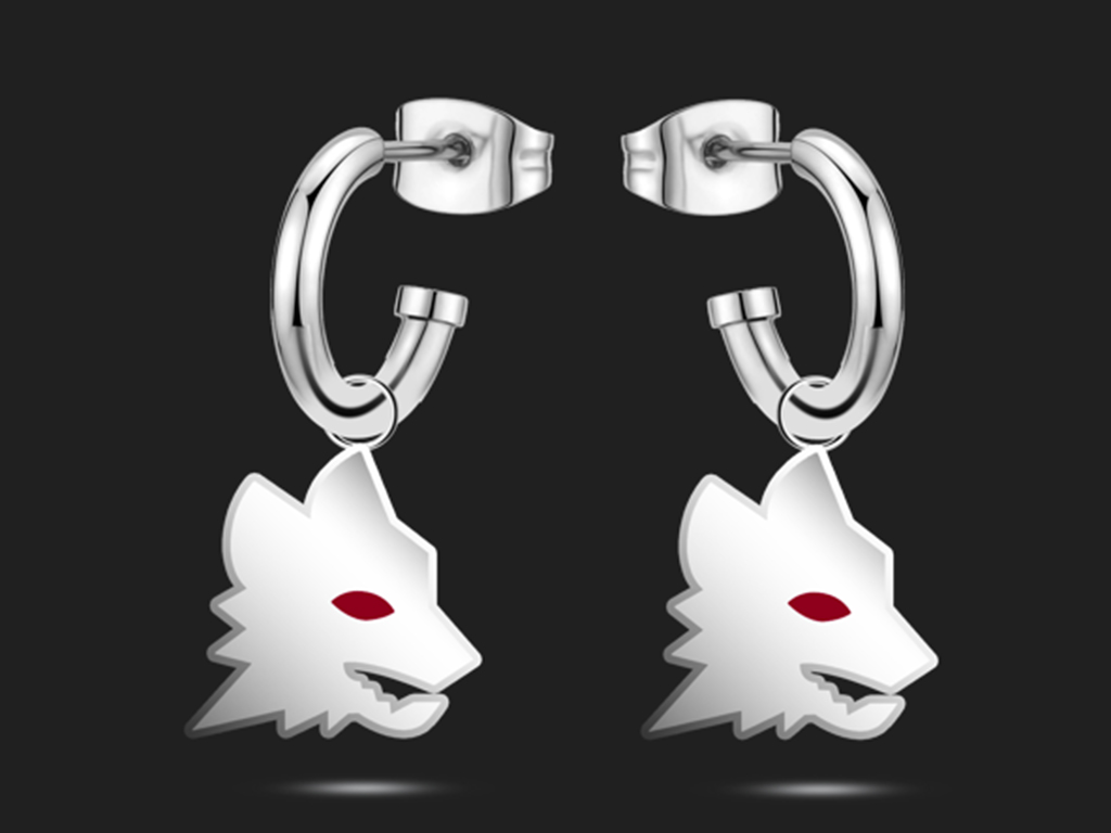 ROMA ORECCHINI A CERCHIO, LUPA | Ellepiu