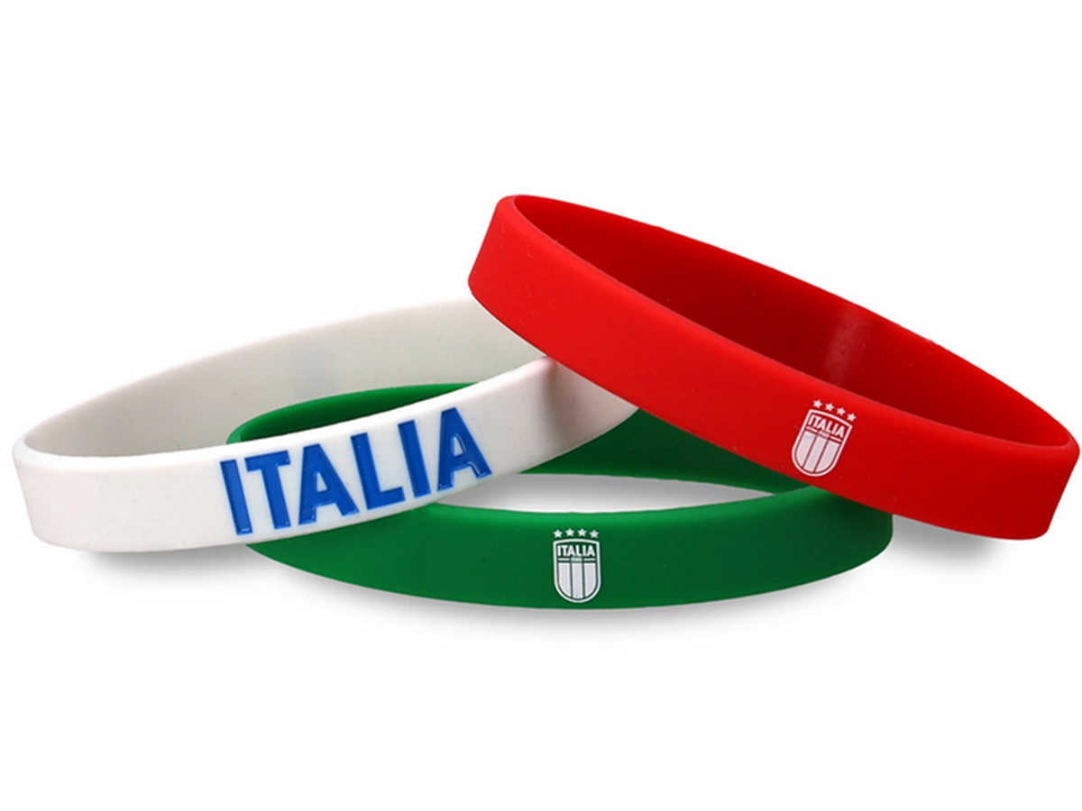 FIGC TRIS BRACCIALETTI,TRICOLORE | Ellepiu