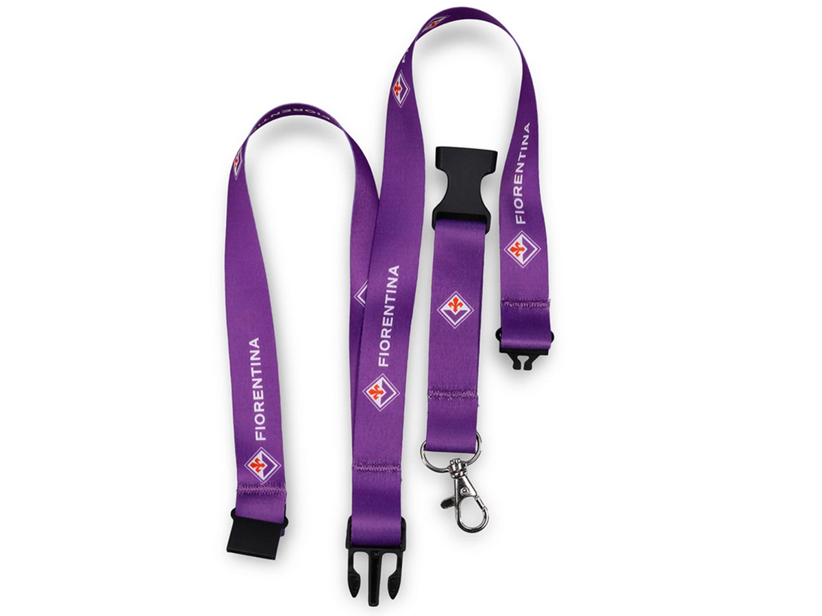 FIORENTINA PORTACHIAVI VIOLA DA COLLO | Ellepiu