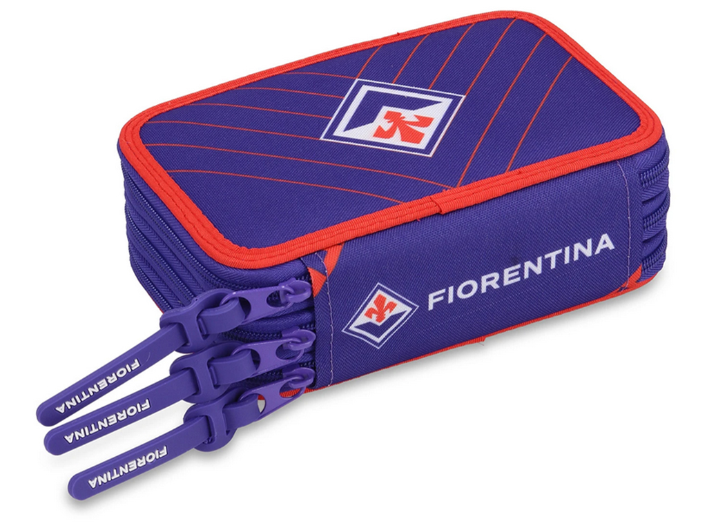 FIORENTINA ASTUCCIO 3 ZIP, COMPLETO | Ellepiu