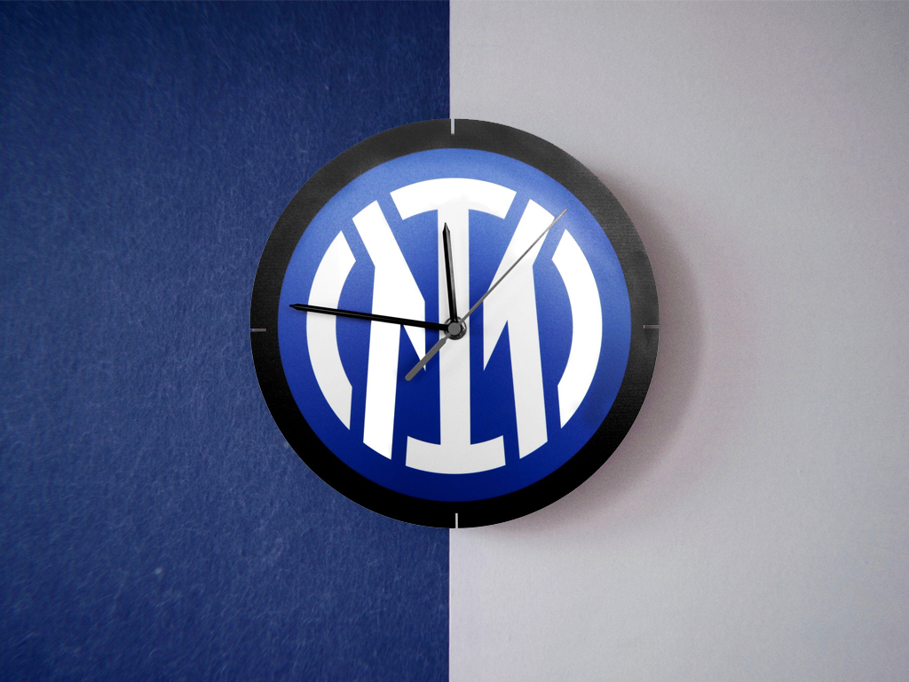 INTER OROLOGIO DA PARETE, ROTONDO | Ellepiu