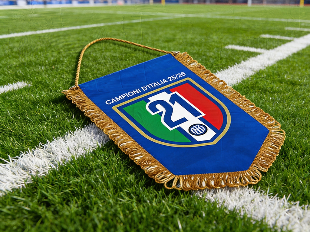 INTER GAGLIARDETTO MEDIO, #CAMPIONI21 | Ellepiu