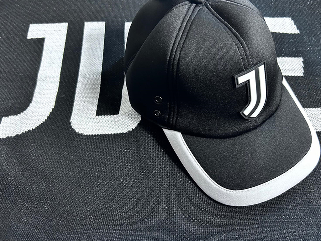 JUVE CAPPELLINO BASEBALL NERO, LOGO | Ellepiu