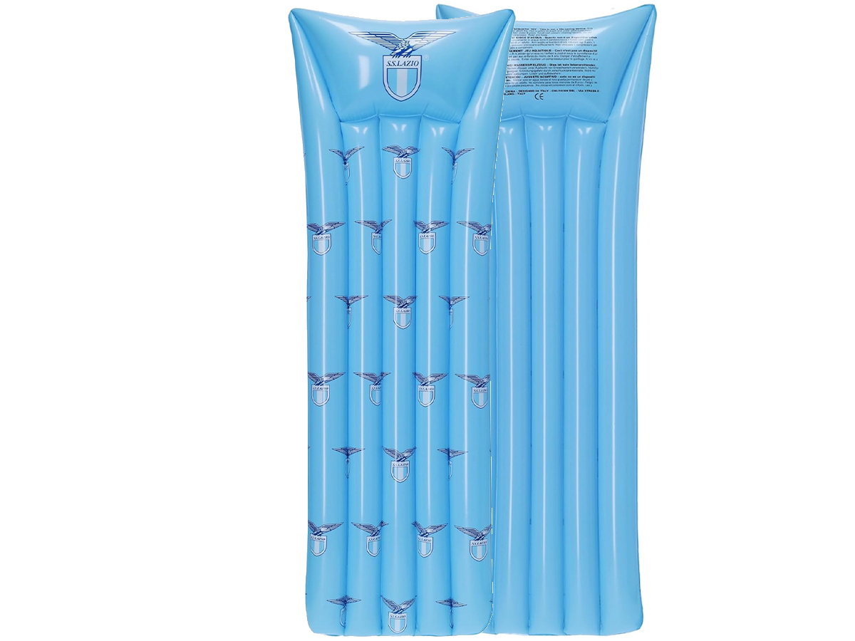 LAZIO MATERASSINO GONFIABILE, CELESTE | Ellepiu