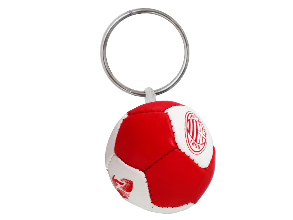 MILAN PORTACHIAVI PALLONE, SIMILPELLE | Ellepiu
