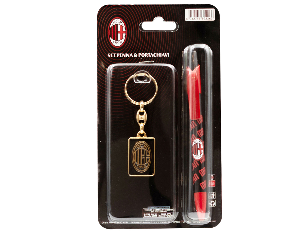 MILAN SET PENNA E PORTACHIAVI, BLISTER | Ellepiu