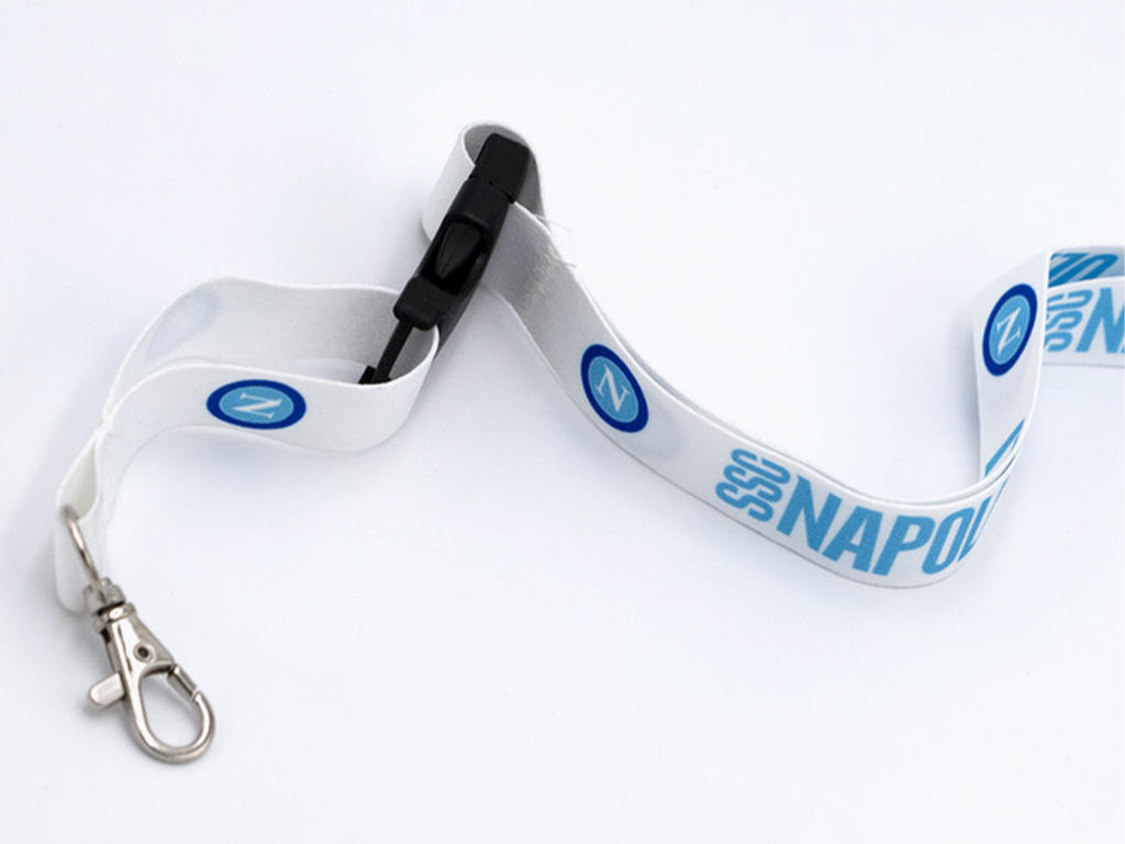 NAPOLI PORTACHIAVI DA COLLO, MOSCHETTONE | Ellepiu