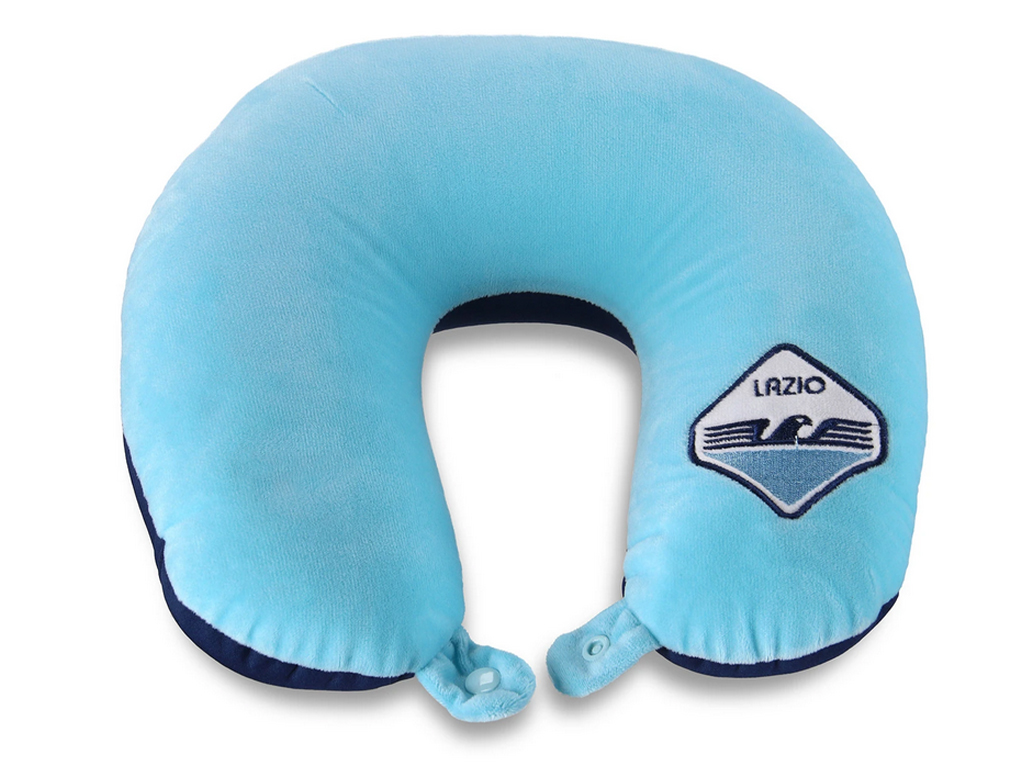 LAZIO CUSCINO DA VIAGGIO, BICOLORE | Ellepiu