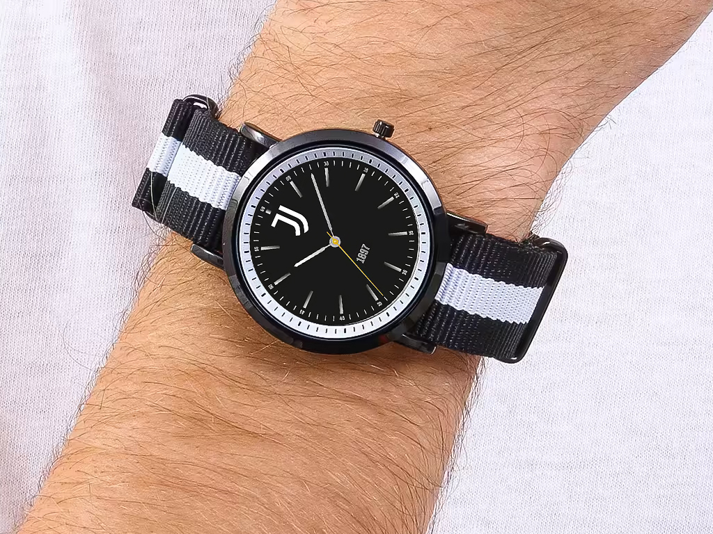 JUVE OROLOGIO TIDY BIANCONERO, NERO | Ellepiu