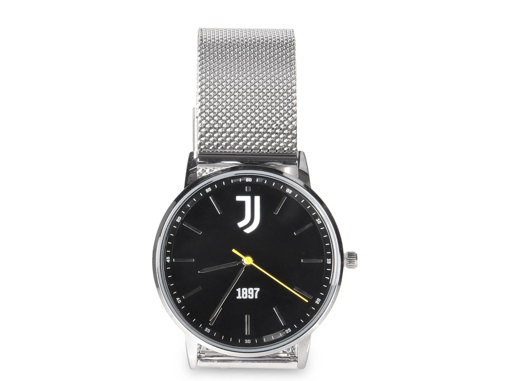 JUVE OROLOGIO TIDY ACCIAIO, NERO | Ellepiu