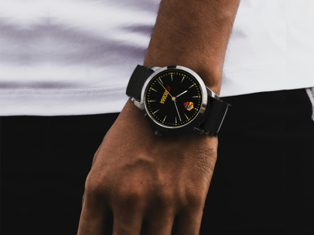 ROMA OROLOGIO TIDY NERO, TESSUTO | Ellepiu