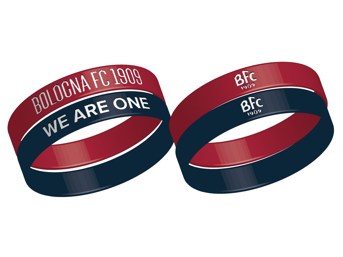 BOLOGNA BRACCIALE DOPPIO, SILICONE | Ellepiu