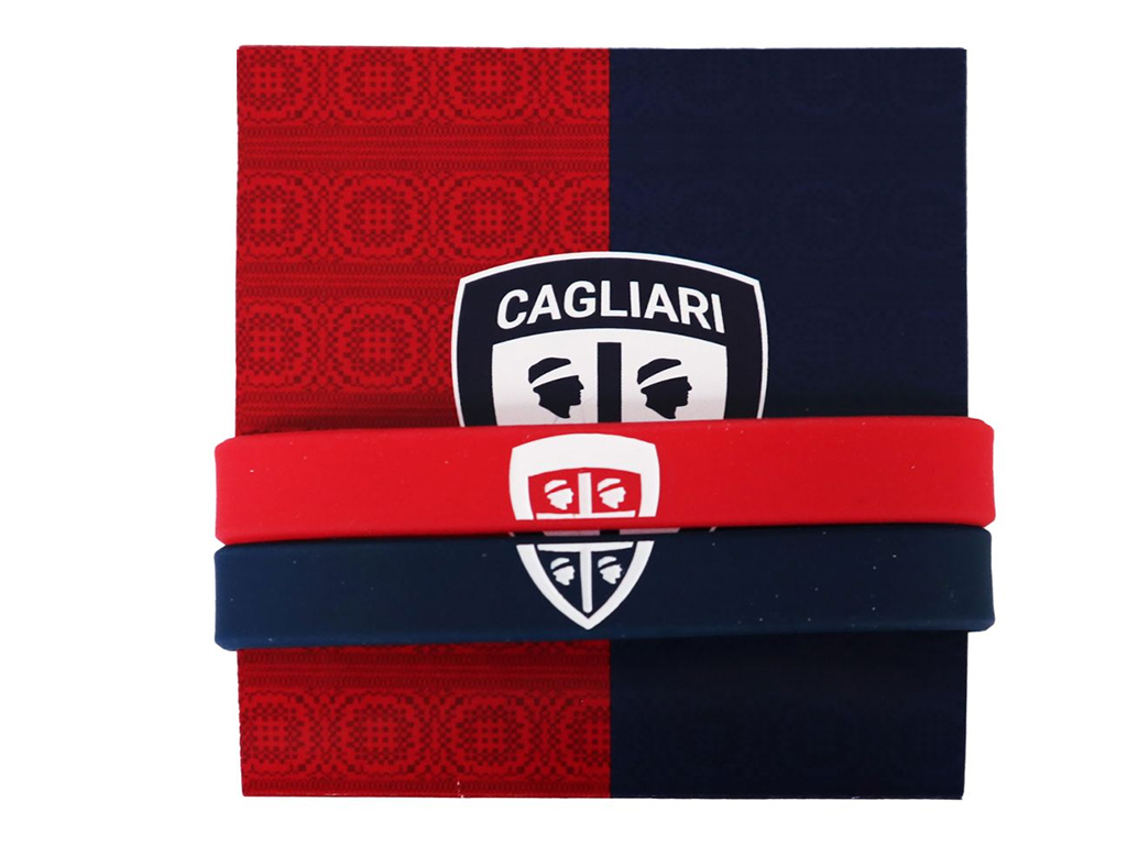 CAGLIARI COPPIA BRACCIALI, SILICONE | Ellepiu