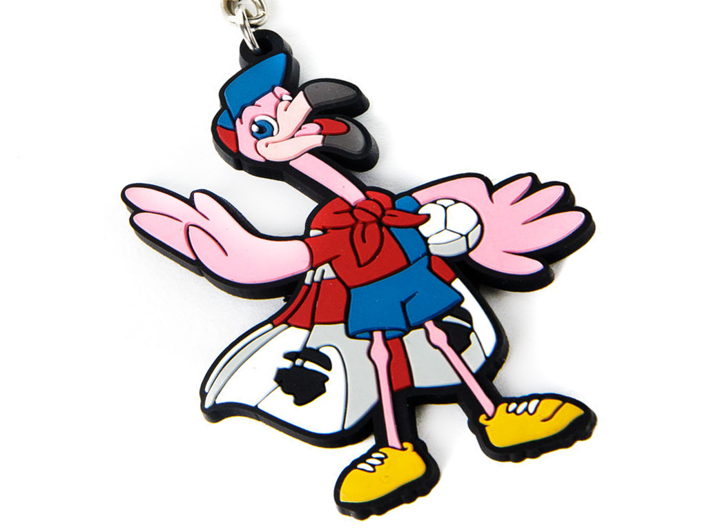 CAGLIARI PORTACHIAVI MASCOTTE PVC | Ellepiu