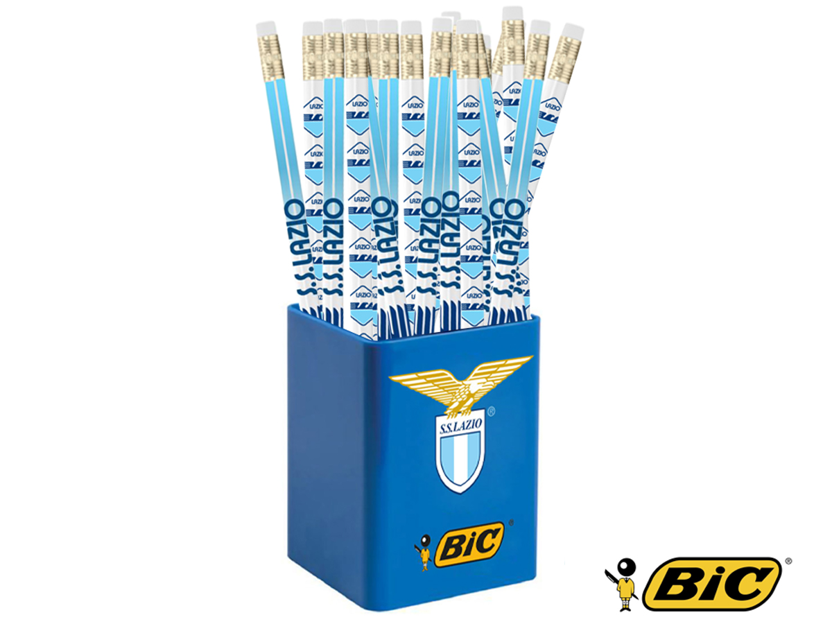LAZIO KIT MATITA BIC, ASSORTITA | Ellepiu