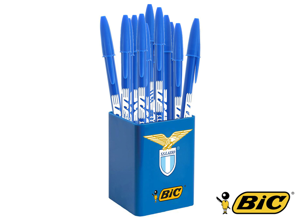LAZIO KIT PENNA BIC STYLE, ASSORTITA | Ellepiu