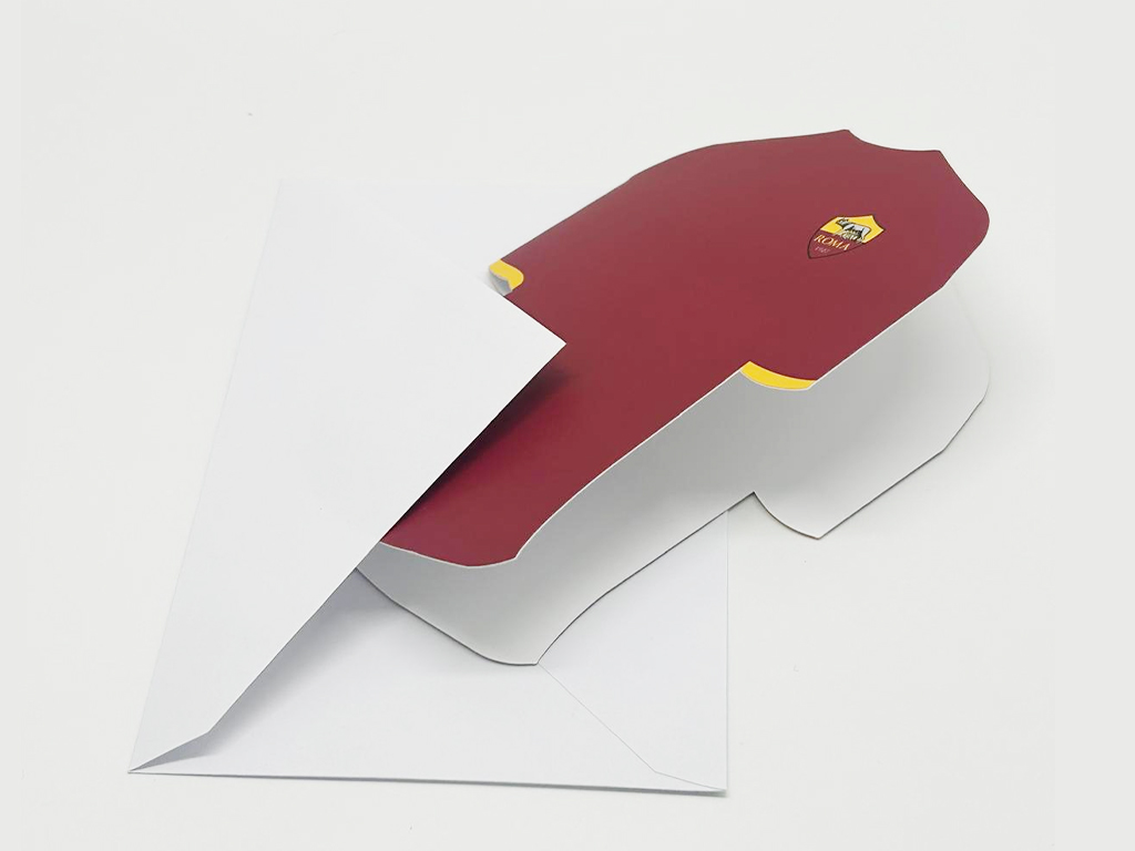ROMA BIGLIETTO AUGURI, MAGLIA GARA | Ellepiu