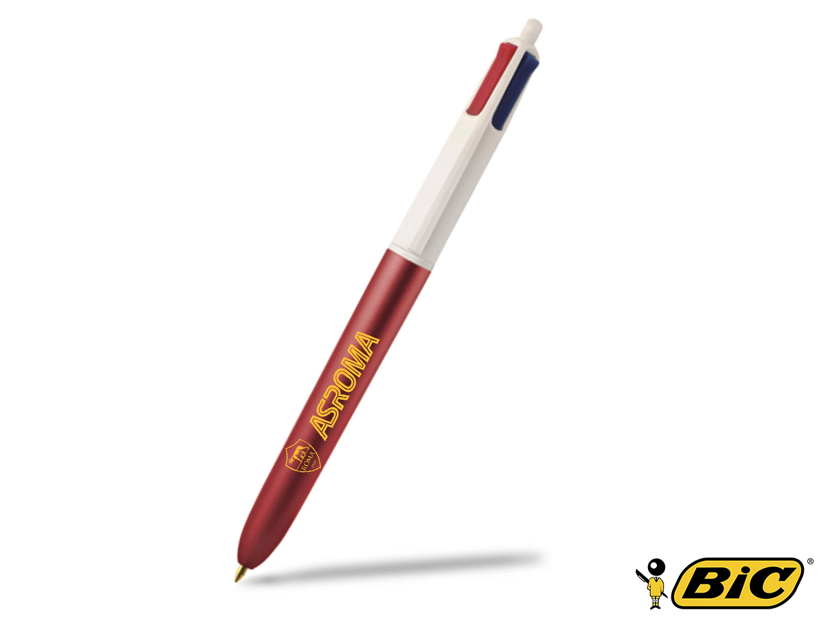 ROMA KIT PENNA 4COLORI-BIC, ROSSO | Ellepiu