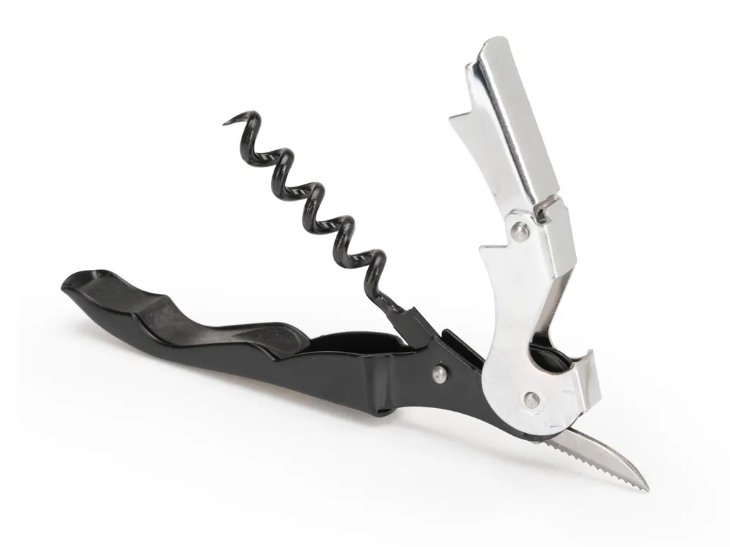 ROMA CAVATAPPI IN ACCIAIO, NERO | Ellepiu