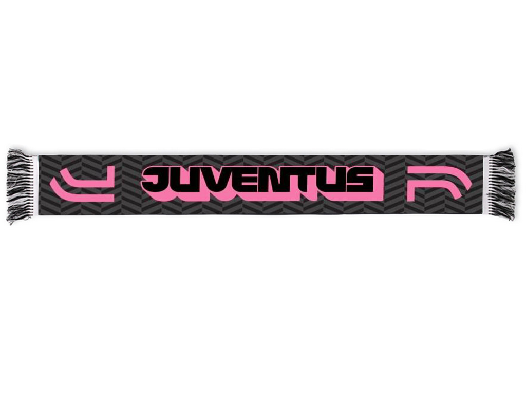 JUVE SCIARPA RASO DOPPIATA, FLUO | Ellepiu