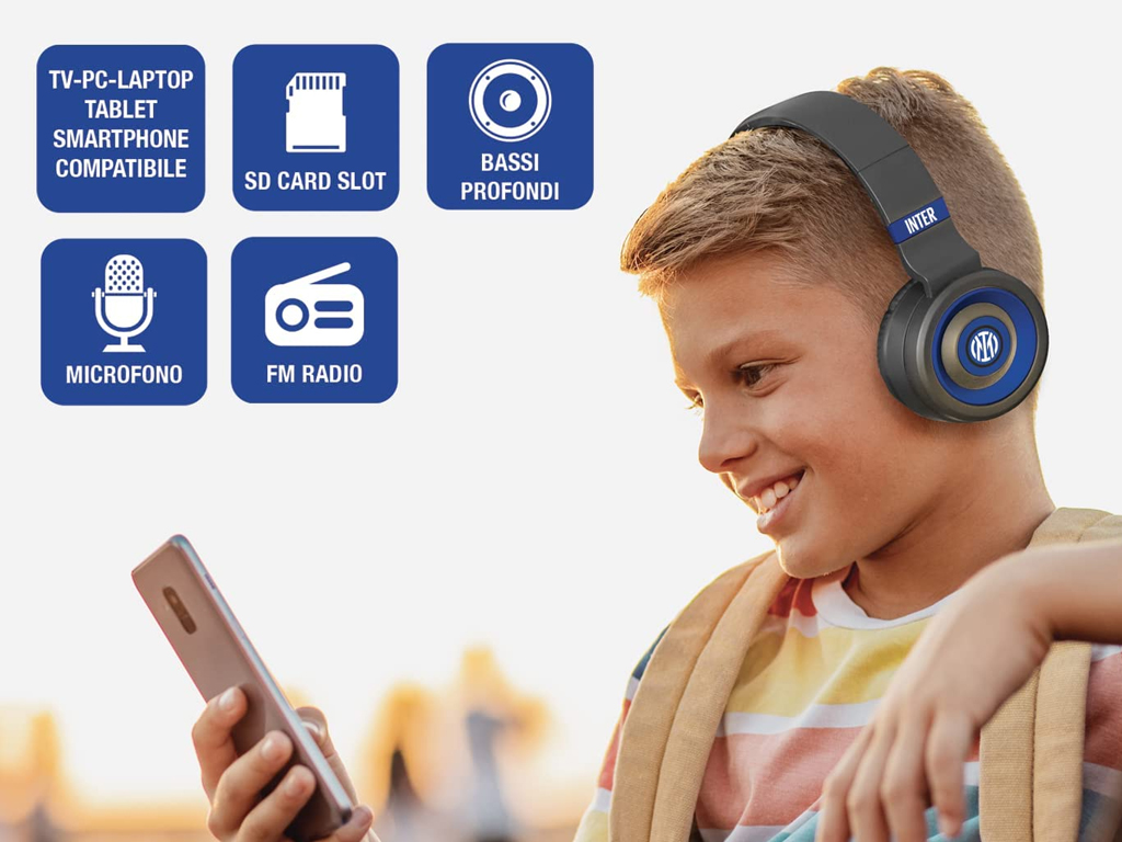 INTER CUFFIE WIRELESS, BLUETOOTH | Ellepiu