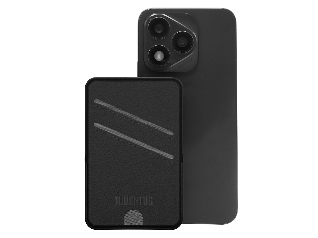 JUVE POWERBANK WIRELESSCON PORTACARTE | Ellepiu