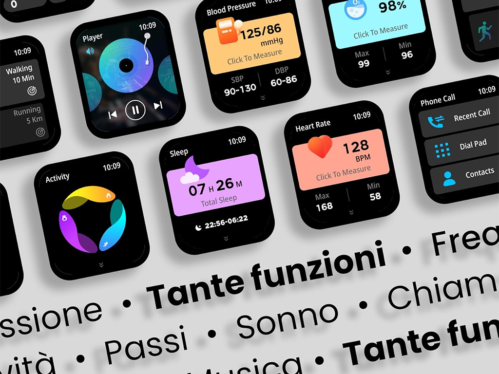 INTER SMARTWATCH, CINT.BLU | Ellepiu