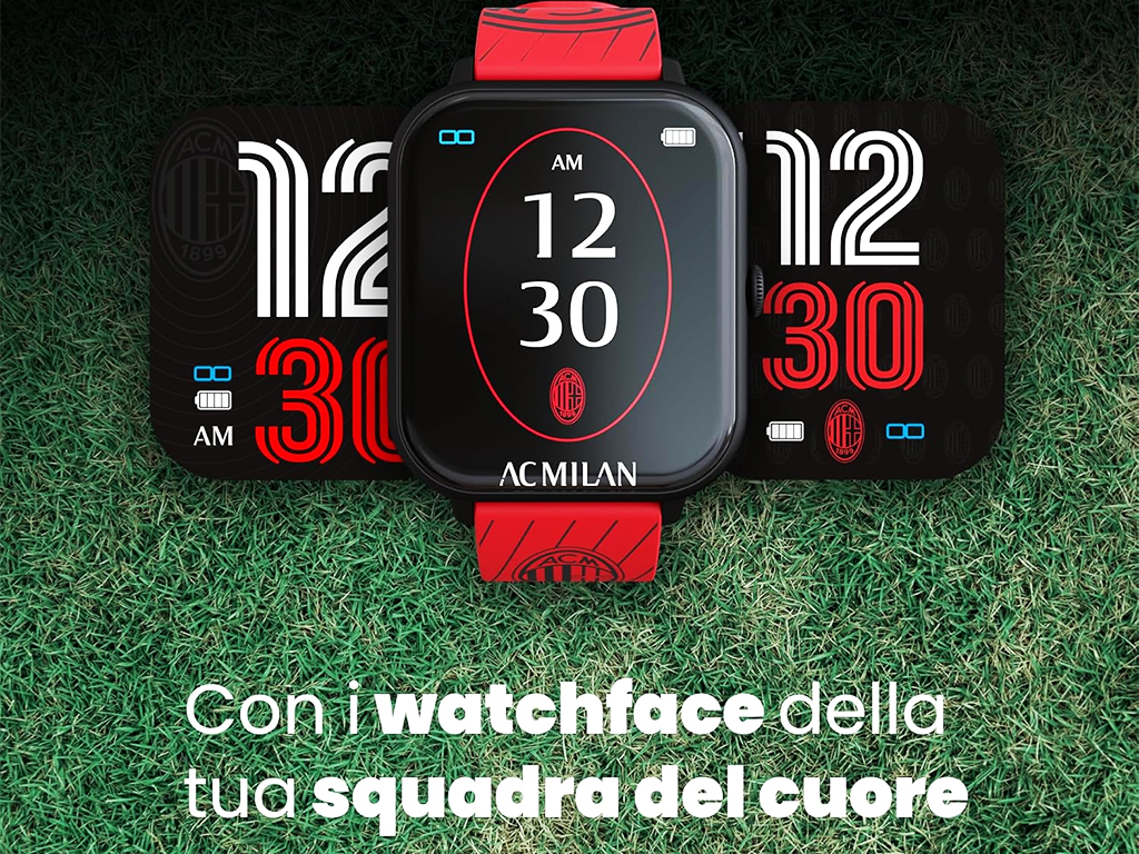 MILAN SMARTWATCH, CINT.ROSSO | Ellepiu